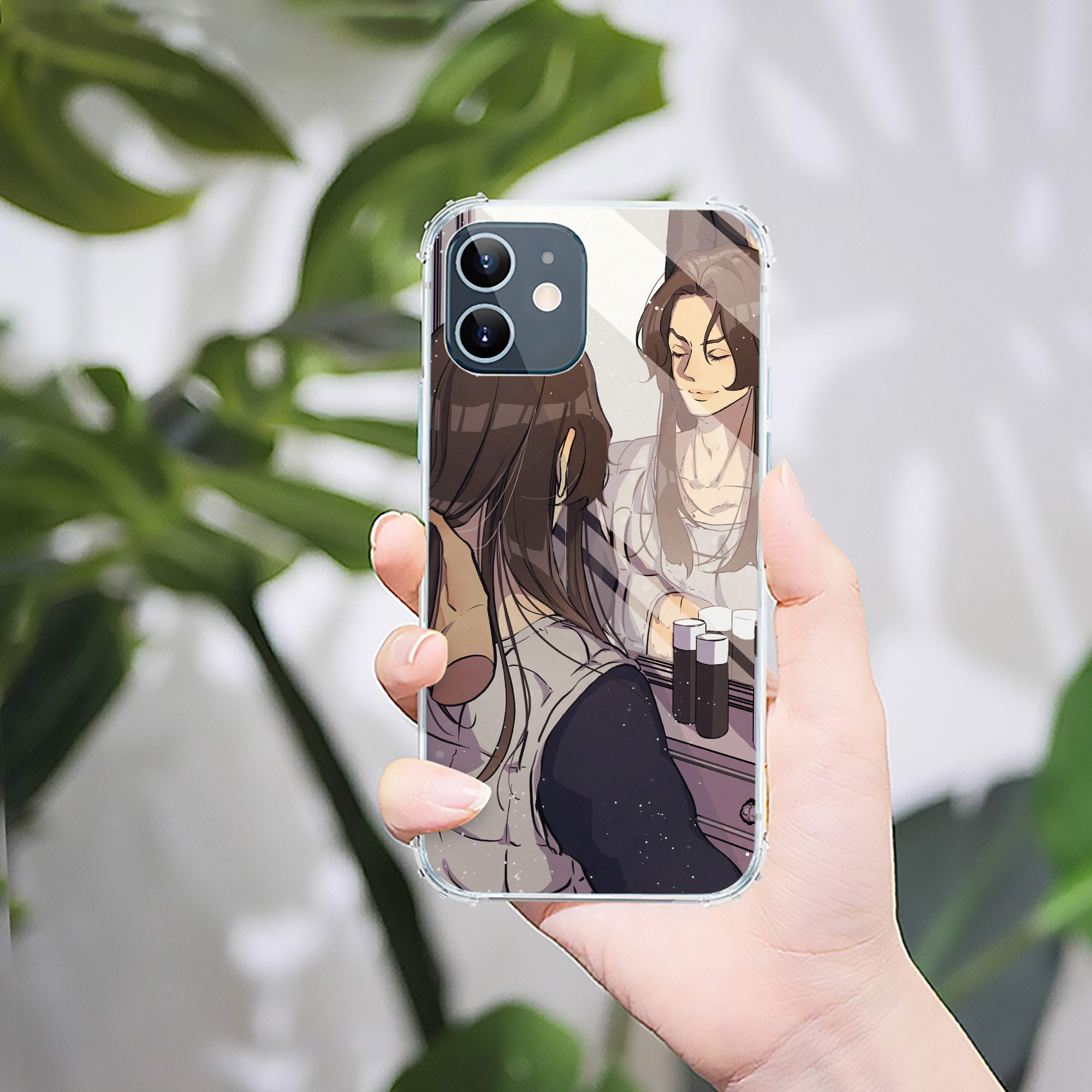 （画像用） ジョジョの奇妙な冒険 JoJo's Bizarre Adventure 【iPhone 12シリーズ対応】透明スマホケース（クリアソフトケース）
